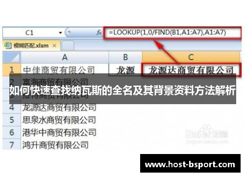 如何快速查找纳瓦斯的全名及其背景资料方法解析